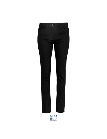 Stretch παντελόνι - Gaspard women 03181 μάυρο